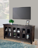 Vilo Home Perris 70" Solid Wood Black TV Stand with Distressed Design VH9906 VH9906