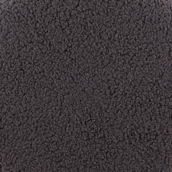 Zuo Modern Eureka 100% Polyester, Plywood, MDF, Stainless Steel Modern Ottoman Dark Gray 100% Polyester, Plywood, MDF, Stainless Steel