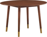 Sherwood Engineered Wood Mid-Century Modern Dining Table