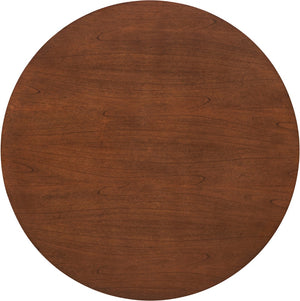 Sherwood Engineered Wood / Metal Mid-Century Modern Gold Dining Table - 47.5" W x 47.5" D x 30" H