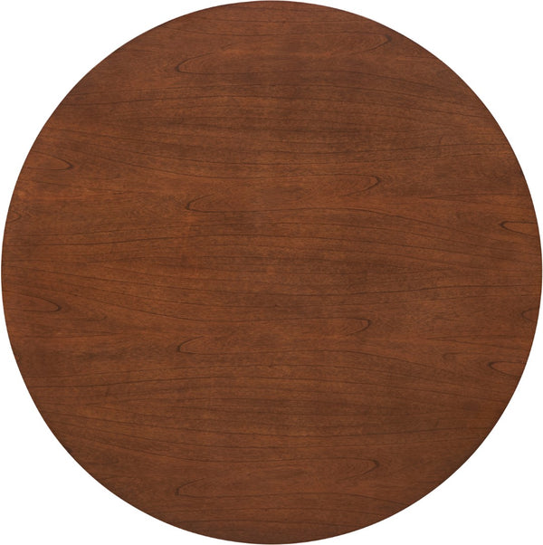 Sherwood Engineered Wood / Metal Mid-Century Modern Gold Dining Table - 47.5" W x 47.5" D x 30" H