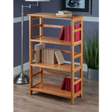 Winsome Wood Studio 3-Section Bookshelf, Honey Pine 99342-WINSOMEWOOD
