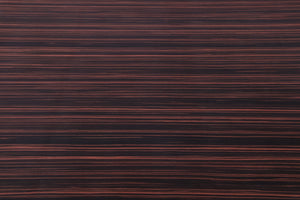 Excel Zebra Wood Veneer / Engineered Wood / Stainless Steel Contemporary Brown Zebra Wood Veneer Lacquer Extendable Dining Table (3 Boxes) - 84"/123.5" W x 43.25" D x 31" H