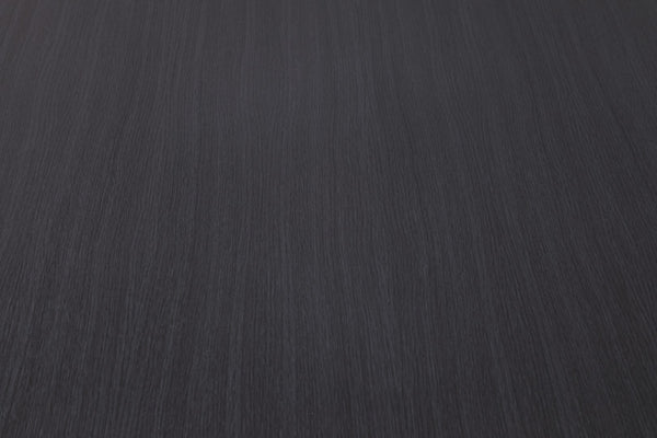 Excel Oak Veneer / Engineered Wood / Stainless Steel Contemporary Grey Oak Veneer Lacquer Extendable Dining Table (3 Boxes) - 84"/123.5" W x 43.25" D x 31" H