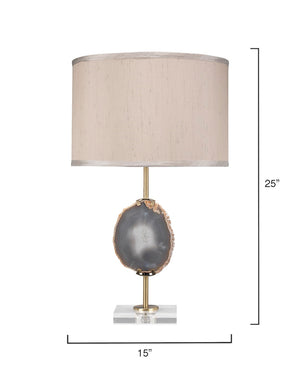 Jamie Young Co. Agate Slice Table Lamp 9AGATELVBR