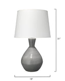 Jamie Young Co. Ash Table Lamp 9ASHGRC131L