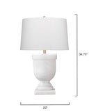 Jamie Young Co. Carnegie Table Lamp 9CARNEGIEWH