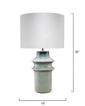 Jamie Young Co. Cymbals Table Lamp 9CYMBTLBLUE