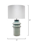 Jamie Young Co. Cymbals Table Lamp 9CYMBTLBLUE