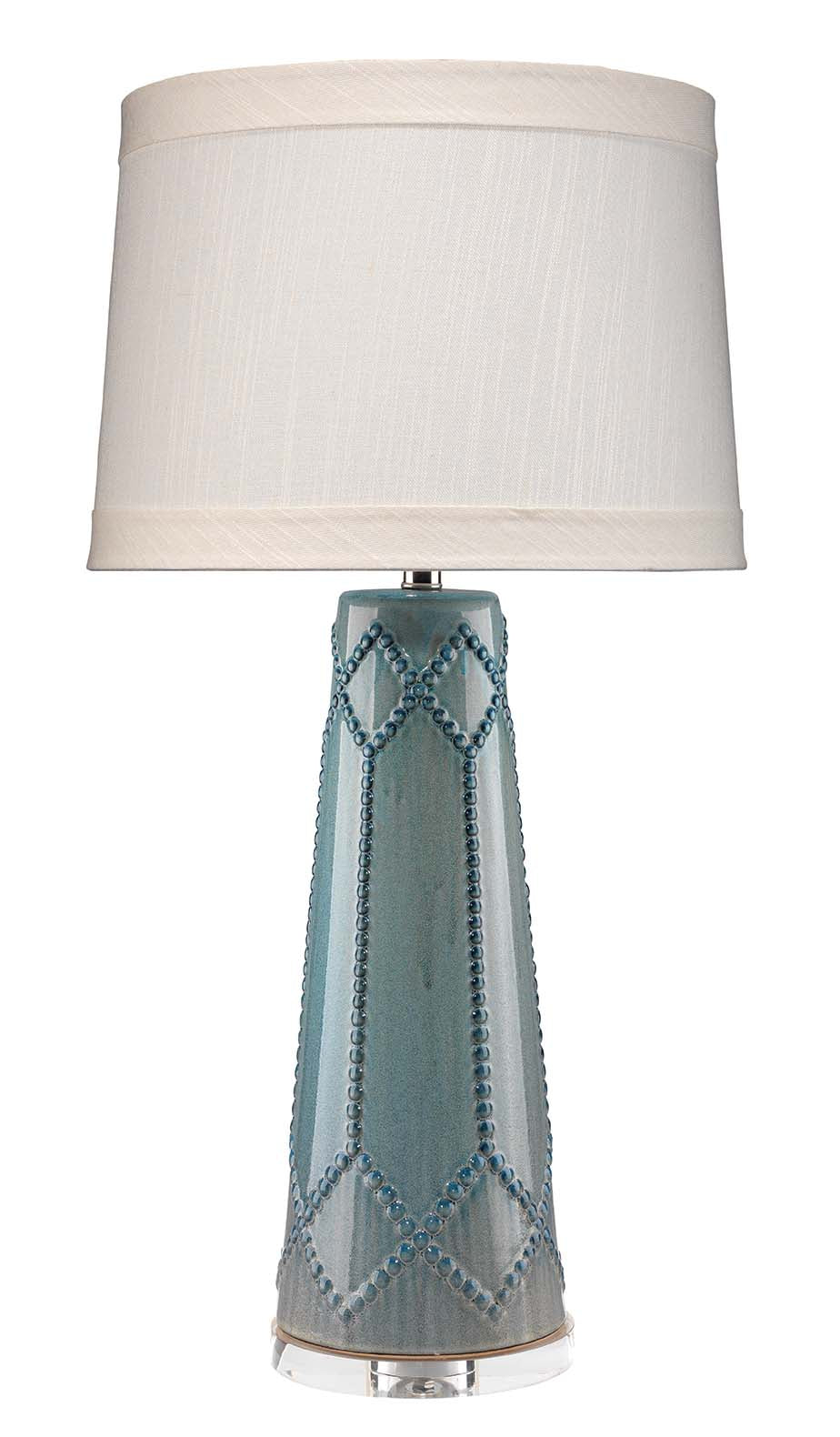Jamie Young Co. Hobnail Table Lamp 9HOBNAILTEAL