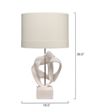 Jamie Young Co. Intertwined Table Lamp 9INTERTWINWH