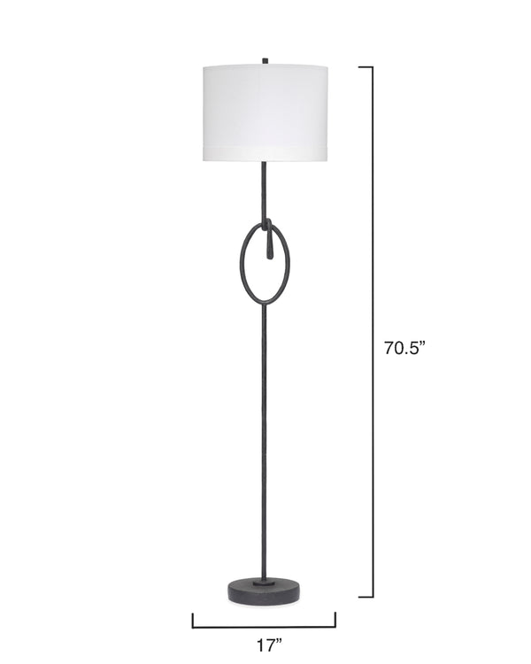 Jamie Young Co. Knot Floor Lamp 9KNOTFLCHAR