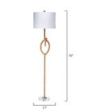 Jamie Young Co. Knot Floor Lamp 9KNOTFLOORNA