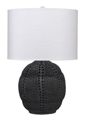 Jamie Young Co. Lunar Table Lamp 9LUNARTLBLK