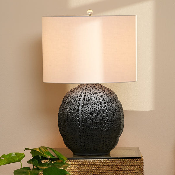Jamie Young Co. Lunar Table Lamp 9LUNARTLBLK