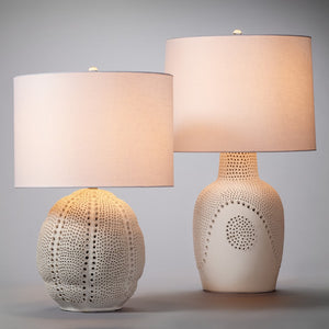 Jamie Young Co. Lunar Table Lamp 9LUNARTLWH