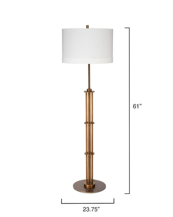 Jamie Young Co. Marcus Floor Lamp 9MARCFLAB
