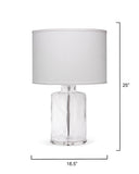 Jamie Young Co. Napa Table Lamp 9NAPACLD131C