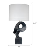 Jamie Young Co. Obscure Table Lamp 9OBSCUREBK