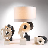 Jamie Young Co. Obscure Table Lamp 9OBSCUREWH