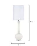 Jamie Young Co. Studio Table Lamp 9STUDWHD131T