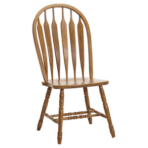 Intercon Classic Oak Chestnut Country Arrow Chair CO-CH-247SH-CNT-SU CO-CH-247SH-CNT-SU
