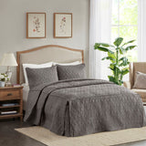 Quebec Traditional 100% Polyester Fitted Bedspread