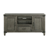 Intercon Foundry Transitional 60" TV Console FR-HT-6030-PEW-C FR-HT-6030-PEW-C