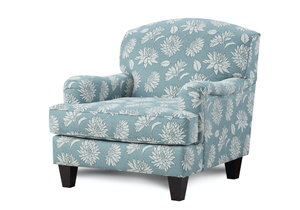 Fusion 01-02 Transitional Accent Chair 01-02 Cassini Mist