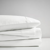 600 Thread Count Casual 100% Pima Cotton Sateen 7pcs Sheet Set in White
