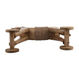 Sagebrook Home Contemporary Wood, 27"h Horse, Brown 17671 Brown Wood