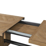 Intercon Landmark Modern Trestle Dining Table LM-TA-4296-WOA-C LM-TA-4296-WOA-C