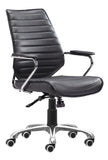 EE2946 100% Polyurethane, Steel, Aluminum Alloy Modern Commercial Grade Low Back Office Chair
