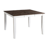 Kona Transitional Counter Table | Gray and White