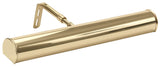Advent 14" Polished Brass Picture Light