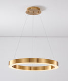 Bethel Gold LED Chandelier in Metal