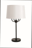 Alpine Table Lamp Black/Supreme Silver House of Troy A751-BLK/SS