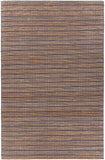 Chandra Rugs Abacus 60% Jute + 40% Cotton Hand-Woven Contemporary Rug Grey 7'9 x 10'6