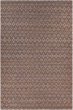 Chandra Rugs Abree 80% Jute + 20% Cotton Hand-Woven Contemporary Rug Grey 7'9 x 10'6