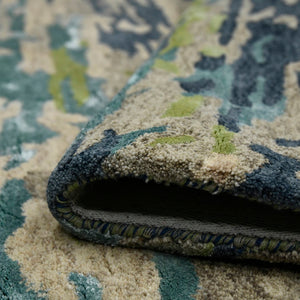 AMER Rugs Abstract ABS-2 Hand-Tufted Abstract Transitional Area Rug Sand 9' x 13'