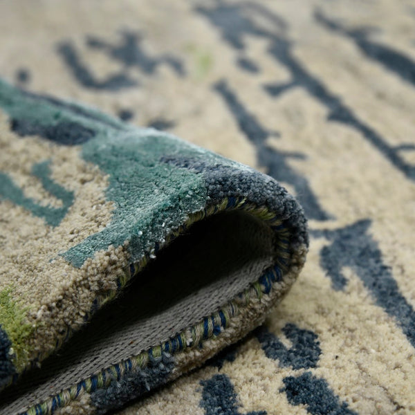 AMER Rugs Abstract ABS-2 Hand-Tufted Abstract Transitional Area Rug Sand 9' x 13'