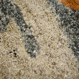 AMER Rugs Abstract ABS-3 Hand-Tufted Abstract Transitional Area Rug Orange 9' x 13'