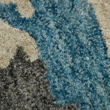 AMER Rugs Abstract ABS-4 Hand-Tufted Abstract Transitional Area Rug Blue 9' x 13'