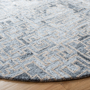 Abstract Hand Tufted Contemporary Rug in 80% Polyester & 20% Wool - Soft, Stylish, and Durable Design