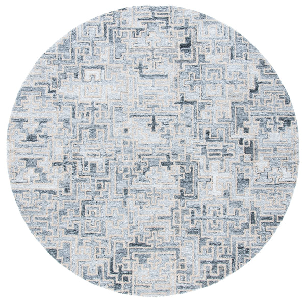 Abstract Hand Tufted Contemporary Rug in 80% Polyester & 20% Wool - Soft, Stylish, and Durable Design