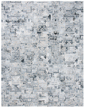 Abstract Hand Tufted Contemporary Rug in 80% Polyester & 20% Wool - Soft, Stylish, and Durable Design