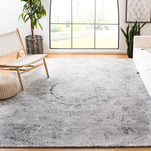 Safavieh Abstract 145 Hand Tufted 80% Polyester/20% Wool Contemporary Rug ABT145A-9