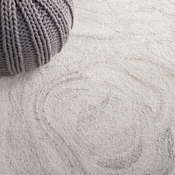 Safavieh Abstract 148 Hand Tufted 90% Polyester/10% Wool Contemporary Rug ABT148F-6SQ