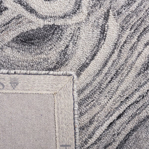 Safavieh Abstract 148 Hand Tufted 90% Polyester/10% Wool Contemporary Rug ABT148H-6SQ