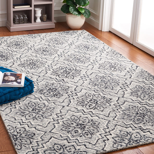 Safavieh Abstract 201 Hand Tufted Wool/Cotton Rug ABT201M-8